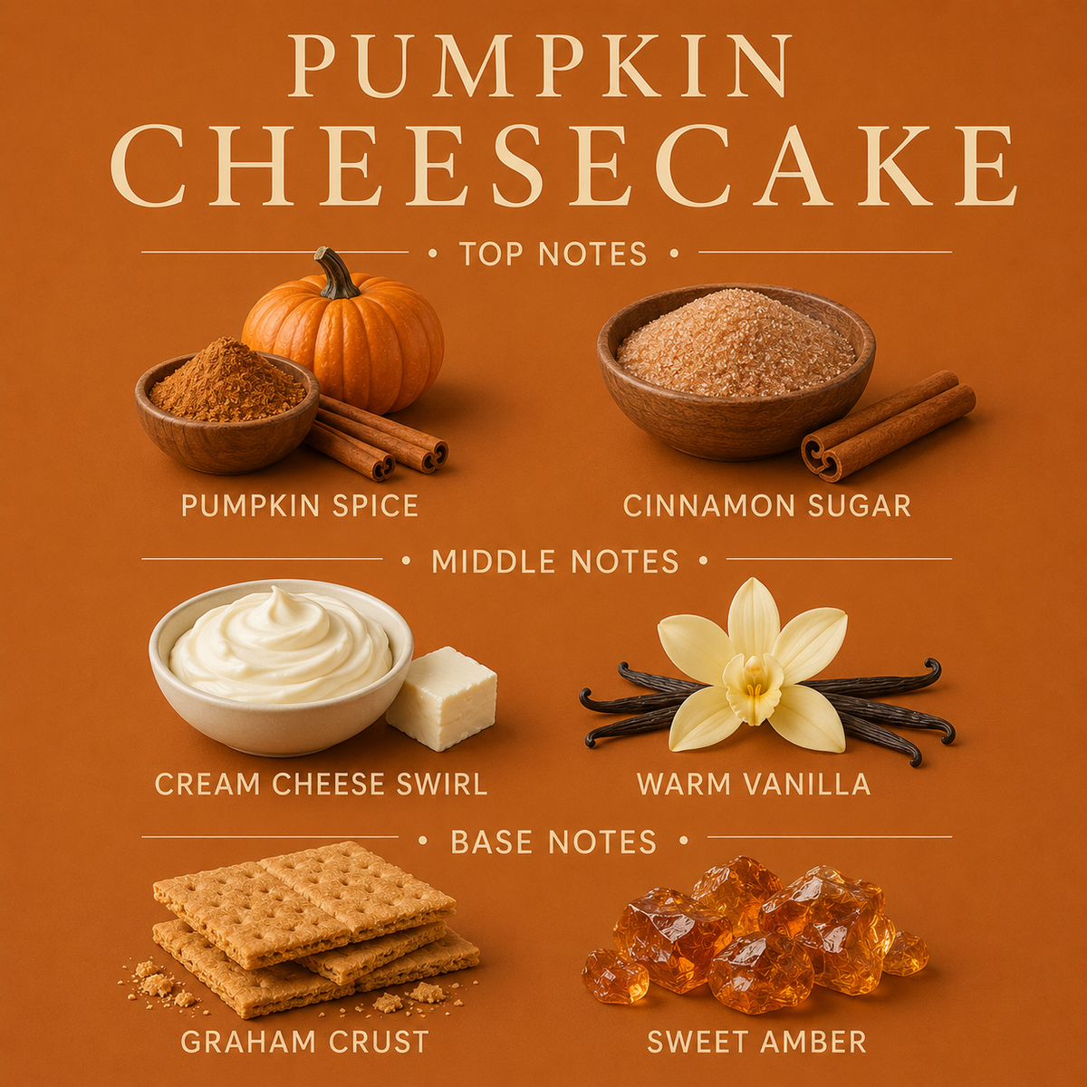 Pumpkin Cheesecake Mini Candle