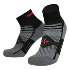 Red Line Quarter Sock