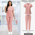 Niaahinn Unisex Breathable Jogger Scrub Set