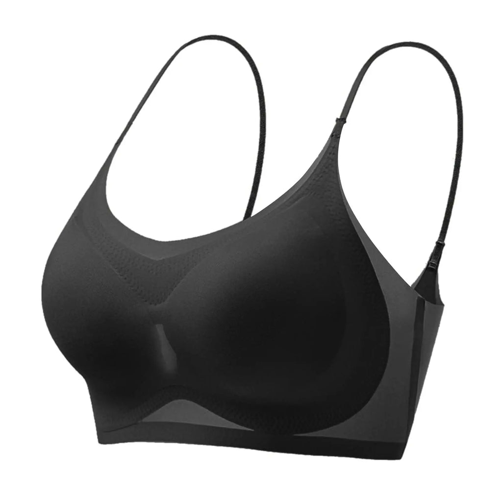 New Summer Seamless Ultra-Thin Ice Silk Bra Women Sexy Push Up Bra Intimates Wireless Bralette Underwear Air Cooling Brassiere