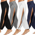 Women’s Split-Leg Wide Harem Yoga Pants