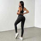 Women 2-Piece Yoga Set Bra & High Waist Leggings