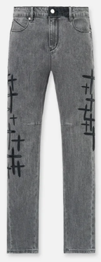 RTA Jeans Graphic Stitch