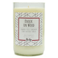 Knock on Wood 12 oz. soy candle in upcycled wine bottle | Teakwood, Sandalwood, Spices