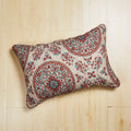Tache Bohemian Desert Medallion Boteh Paisley Taupe Quilted Pillow Shams (TJ3502)