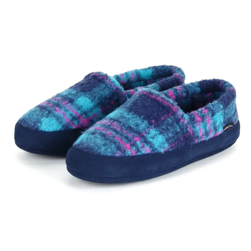 Women's Perfect Mocs - Peacock Plaid