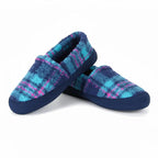 Women's Perfect Mocs - Peacock Plaid