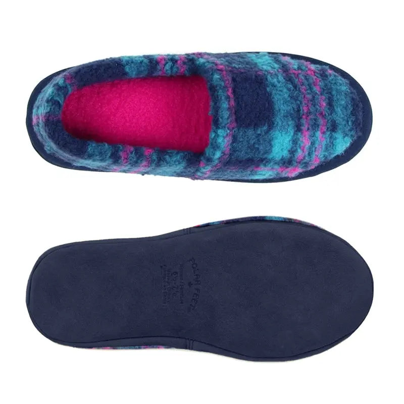 Women's Perfect Mocs - Peacock Plaid