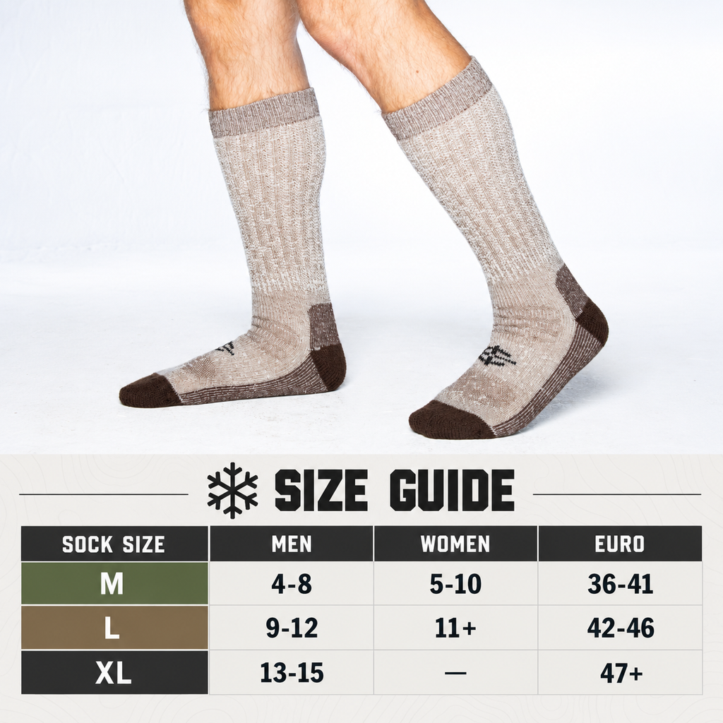 Wool BEAST Heavy OTC Sock