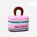 Large Foldable Detachable Toiletry Bag – Premium Portable Travel Cosmetic Case, Women’s Makeup Organizer