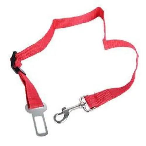 Adjustable Safety Seat Belt Nylon Pets Puppy Seat Lead Leash Dog Harness Vehicle Seatbelt Pet Dog Supplies Travel Clip Adjustable Bowtie Pet Cat Dog Car Seat Belt Pet Seat Harness Dog Lead Clip Dog Collars Accessories