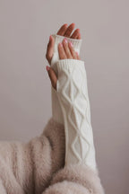 Aran Knit Arm Warmers