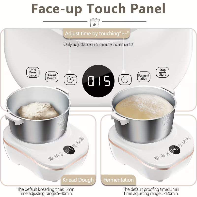 5.2-Quart Electric Dough Maker with Ferment Function