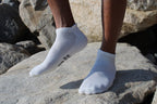 Unisex No Show Bamboo Rayon Socks - 3 Pair and 6 Pair Packs Available