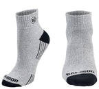 Premium Bamboo Rayon Quarter High Crew Socks - 3 Pair and 6 Pair Packs Available