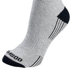 Premium Bamboo Rayon Quarter High Crew Socks - 3 Pair and 6 Pair Packs Available