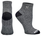 Premium Bamboo Rayon Quarter High Crew Socks - 3 Pair and 6 Pair Packs Available