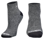 Premium Bamboo Rayon Quarter High Crew Socks - 3 Pair and 6 Pair Packs Available