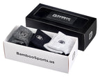 Premium Bamboo Rayon Quarter High Crew Socks - 3 Pair and 6 Pair Packs Available