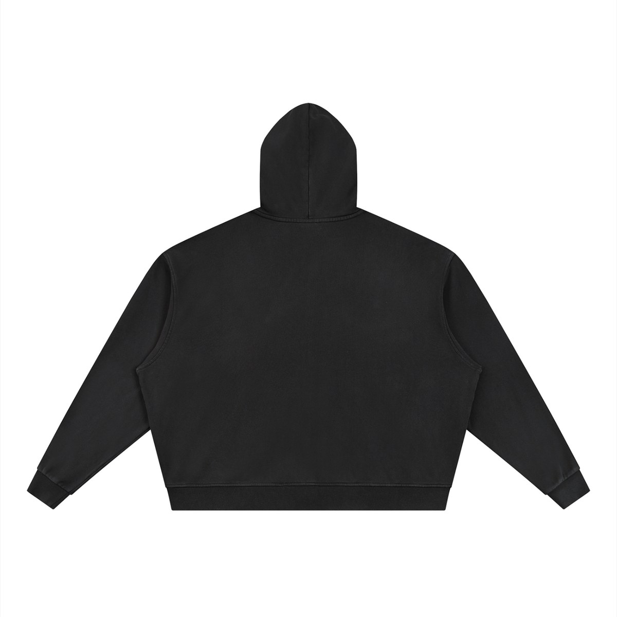 Loki & Ivy Unisex Vintage Wash Full Zip Boxy Hoodie