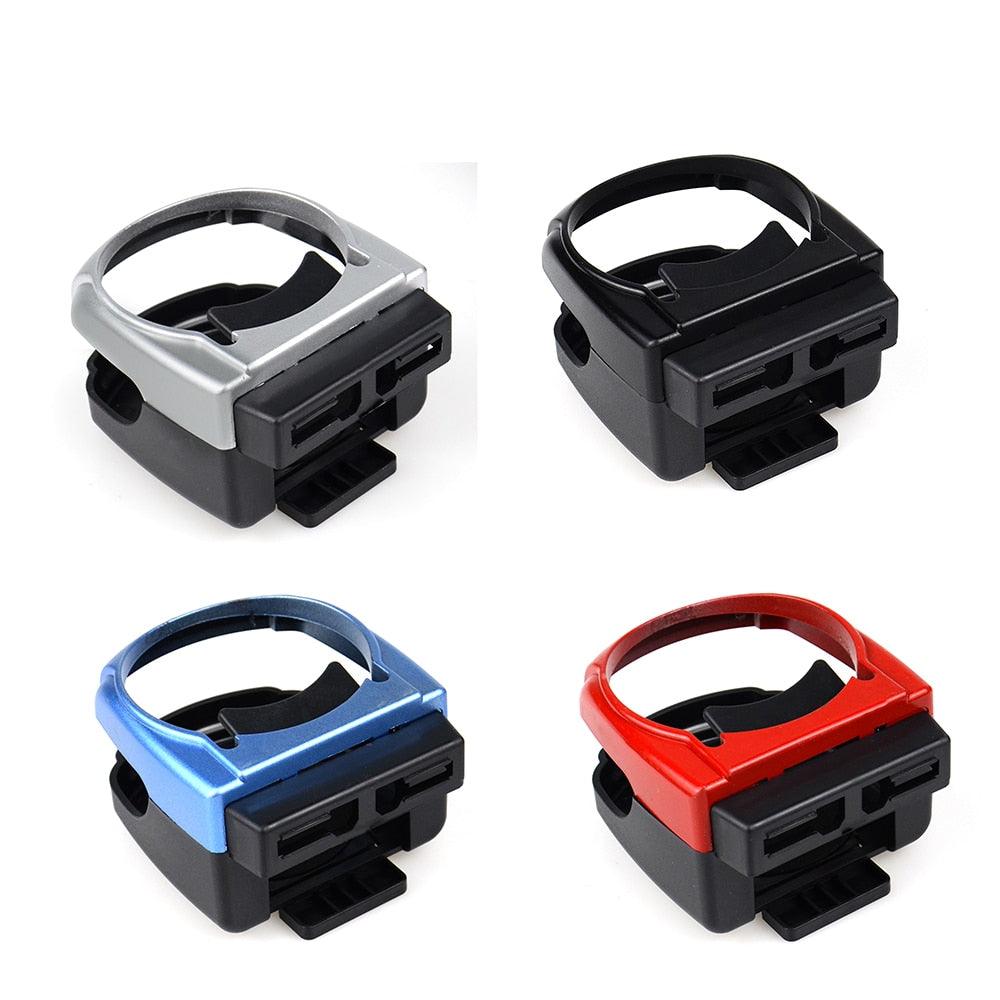 Car-Styling Auto New Universal Adjustable Drink Holder Car Truck Drink Water Cup Bottle Can Holder Door Mount Stand Drinks Holders Drink Holder Stand for Coffee Water Juice Tea
