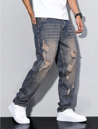 Men's Stretchy Slim Straight Pants
