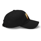 Golden lion embroidered dad hat – alternate view 2