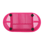 Metal Mesh Pencil Holders Desk Organizer w/9 Compartment Pen Holder Storage