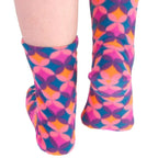 Polar Feet Fleece Socks - Art Deco