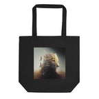 Lioness organic cotton tote bag – Heart & Mane original art