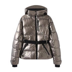 New Multi-color Ski Quilted Hooded Puffer Jacket