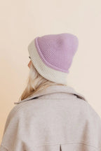 Two-Tone Knit Beanie