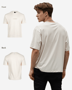 G West Mens Heavyweight Logo Wear Oversized T-Shirt