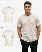 G West Mens Heavyweight Logo Wear Oversized T-Shirt