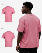 G West Mens Heavyweight Logo Wear Oversized T-Shirt