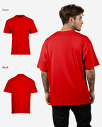 G West Mens Heavyweight Logo Wear Oversized T-Shirt