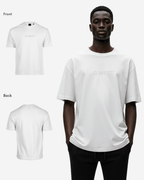 G West Mens Heavyweight Logo Wear Oversized T-Shirt