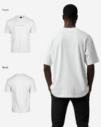 G West Mens Heavyweight Logo Wear Oversized T-Shirt