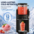 2-in-1 Ice Cream Maker with Cold Retention