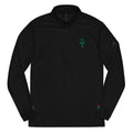 Men's Ankh Long-Sleeve Quarter-Zip Athletic Pullover