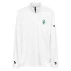 Men's Ankh Long-Sleeve Quarter-Zip Athletic Pullover