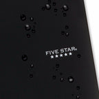 [Like New] Five Star 5-Subject Spiral Notebook College Ruled 8.5x11 Black 200 Sheets