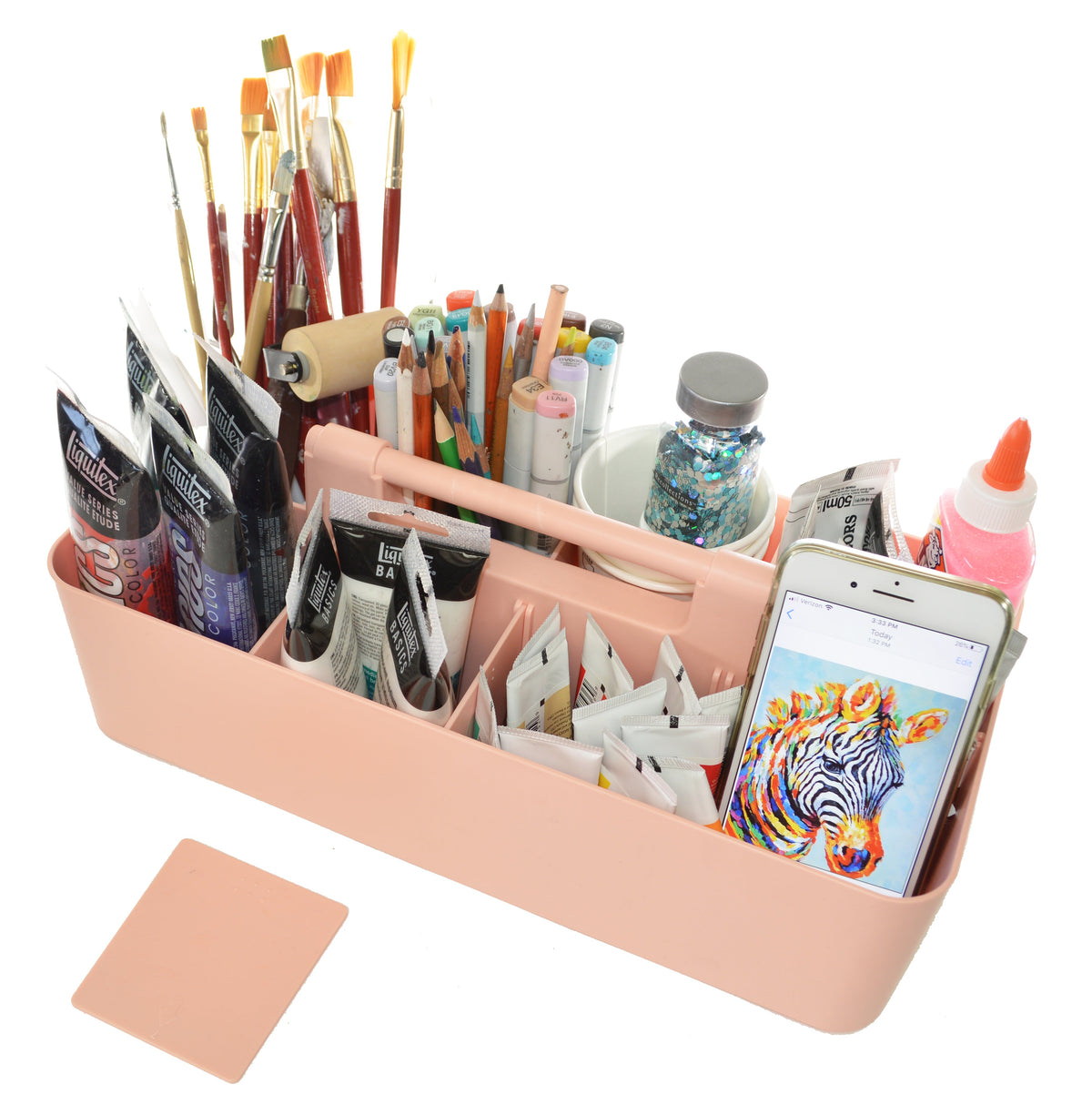 Enjoy Organizer - Large Portable Compartment Divided Storage Caddy - Made In USA