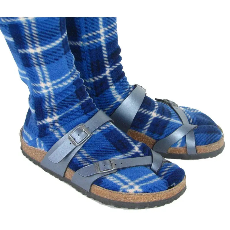 Polar Feet Fleece Tabi Socks - Flannel