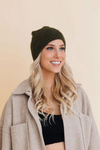 Distressed Knit Beanie