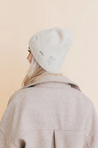 Distressed Knit Beanie