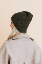 Distressed Knit Beanie