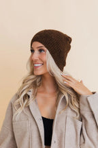 Distressed Knit Beanie