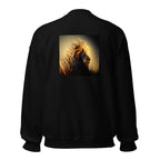 Golden lion crewneck sweatshirt – alternate view 1