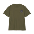 HeartMane Black Lion Max Heavyweight T-Shirt – Hunter Green front